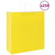 VidaXL Papiertüten 250 Stück mit Griffen 45x17x48 cm gelb
