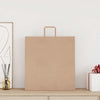 VidaXL Papiertüten 250 Stück mit Griffen 45x17x48 cm braun