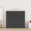 VidaXL Papiertüten 250 Stück mit Griffen 54x15x49 cm schwarz