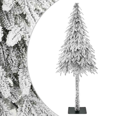 Vidaxx künstlicher Weihnachtsbaum weiß 86 x 86 x 210 cm Polyethylen und Metall