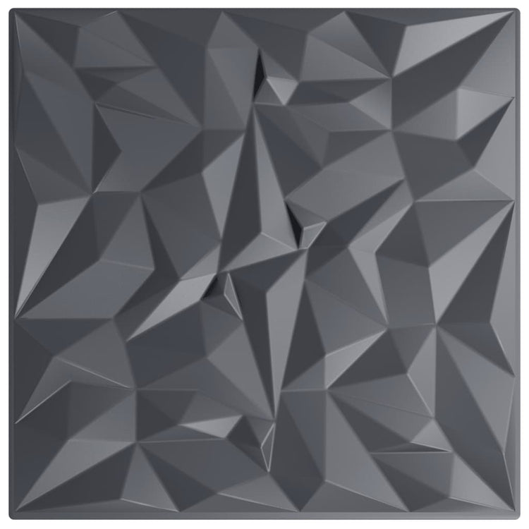 VIDAXL 48 ST WALSPORTEN AMETHIST 12 m² 50 x 50 cm xps grau