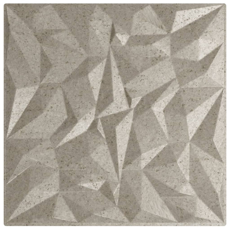 VIDAXL 48 ST WALSPORTEN AMETHIST 12 m² 50 x 50 cm XPS Beton Beton