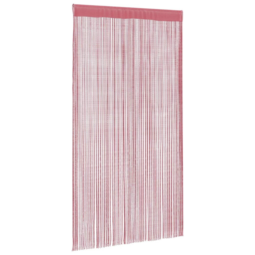 VidaXL Kordelvorhänge 2 Stück 100x250 cm rosa