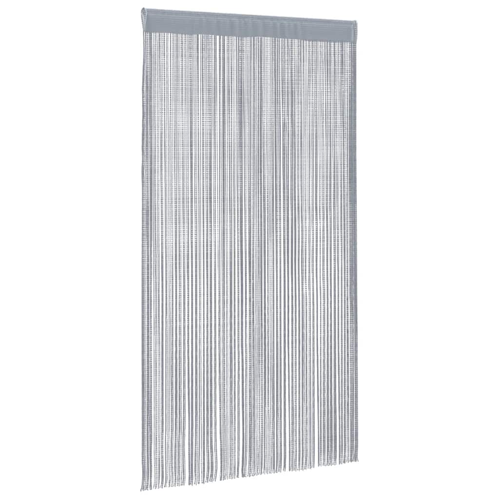 VidaXL Kordelvorhänge 2 Stück 100x250 cm Hellgrau