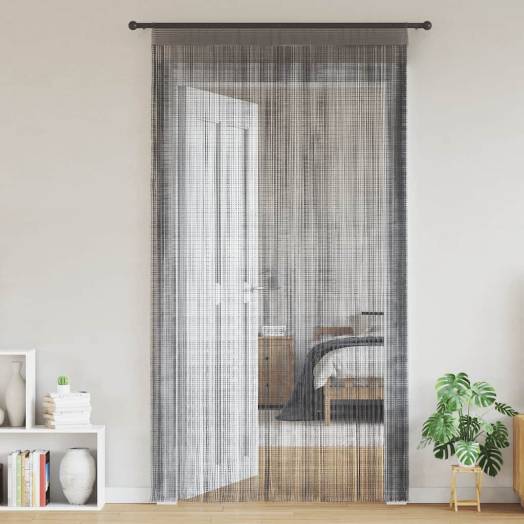 VidaXL Drahtvorhänge 2 Stück Anthrazit 100x250 cm