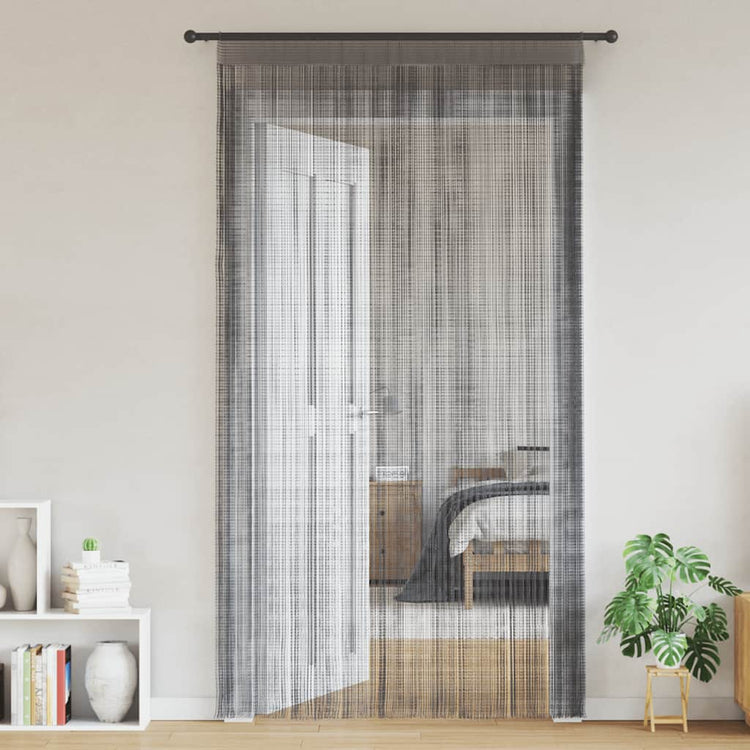 VidaXL Drahtvorhänge 2 Stück Anthrazit 100x250 cm
