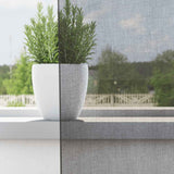 Vidaxx Gardinen Voile mit Ösen 2 Stück 140x300 cm dunkelgrau - afbeelding 3