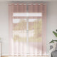 Vidaxx Gardinen Voile mit Ösen 2 Stück 140x260 cm hellrosa