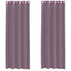 Vidaxx Gardinen Voile mit Ösen 2 Stk. Lila 140x260 cm