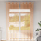 Vidaxl Vorhänge Voile mit Ösen 2 Stück Terrakotta
