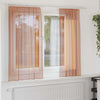 Vidaxl Voile-Vorhänge mit Stangentaschen, 2 Stück, Terrakotta