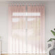 Vidaxx Gardinen Voile mit Schlaufen 2 Stück 140x260 cm hellrosa