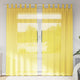 Vidaxx Vorhänge mit Schlaufen 2 Stück 140x245 cm gelb