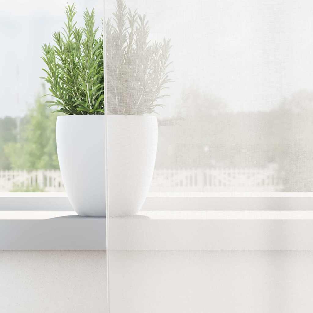 Vidaxx Vorhänge mit Schlaufen 2 Stück 140x260 cm weiß