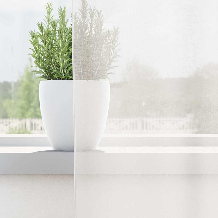 Vidaxx Vorhänge mit Schlaufen 2 Stück 140x260 cm weiß