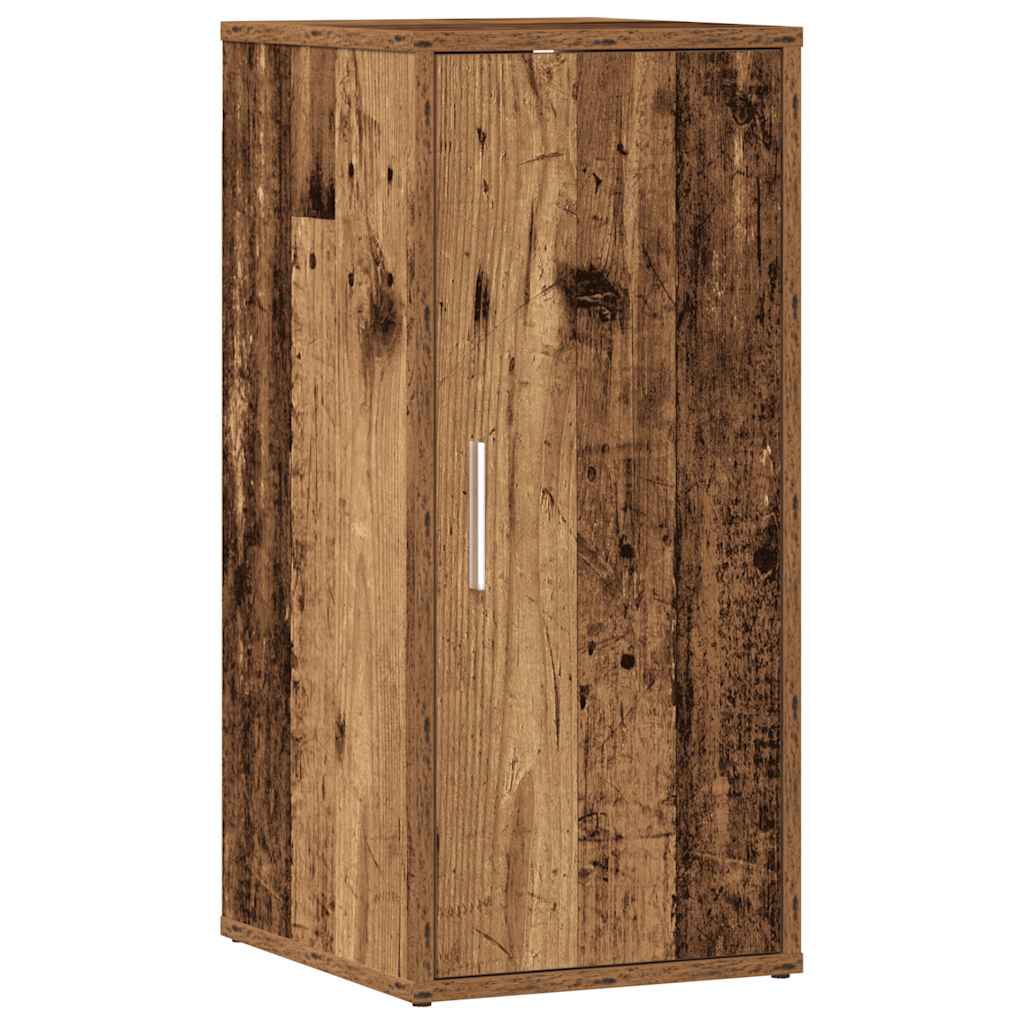 VIDAXL -Schuhschrank 32x35x70 cm verarbeitetes Holz Oldholz -gelöscht