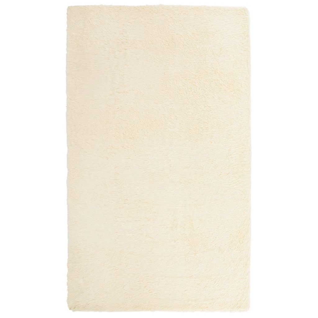 Vidaxx Hochflorteppich Navarra 60x100 cm Polyester cremefarben