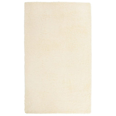 Vidaxx Hochflorteppich Navarra 60x100 cm Polyester cremefarben
