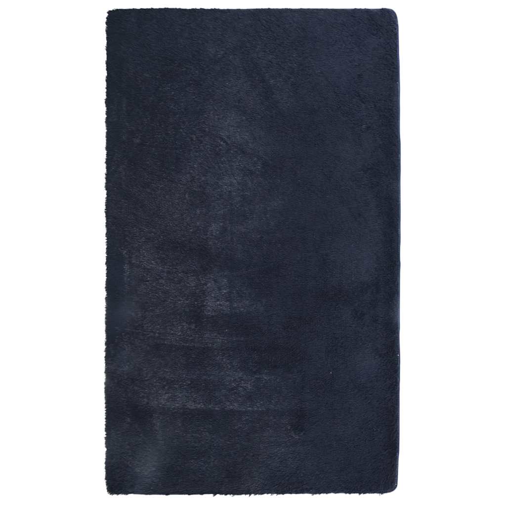 Vidaxx Hochflorteppich Navarra 60x100 cm Polyester Marineblau