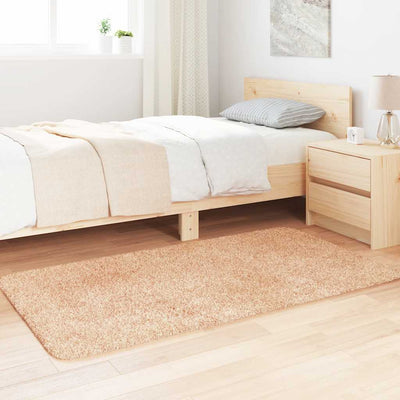 Vidaxx Hochflorteppich Navarra 80x150 cm Polyester Beige