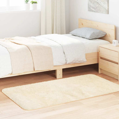 Vidaxx Hochflorteppich Navarra 80x150 cm Polyester cremefarben