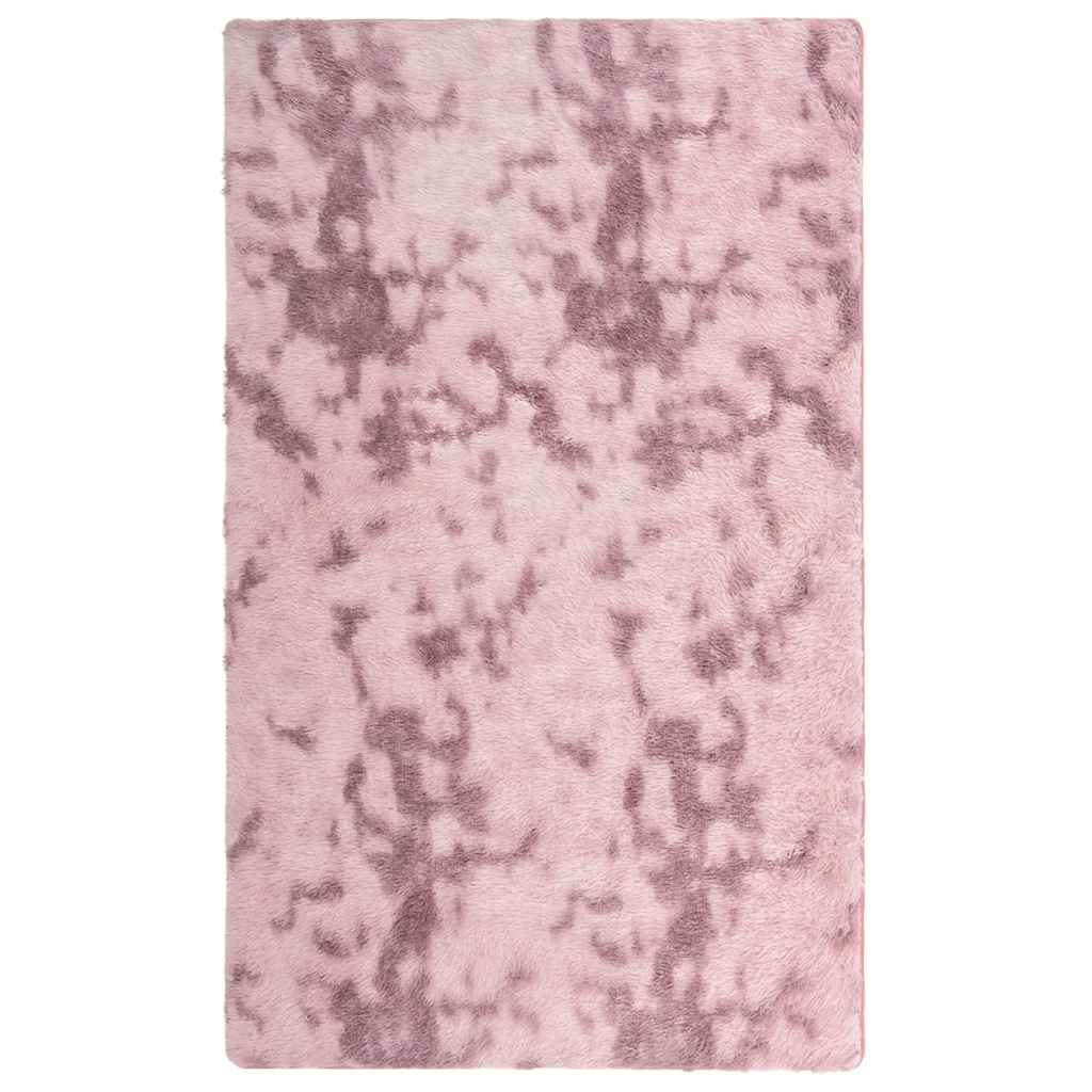 Vidaxx Hochflorteppich Navarra 80x150 cm Polyester Altrosa