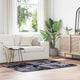 Vidaxx Hochflorteppich Navarra 120x170 cm Polyester dunkelgrau