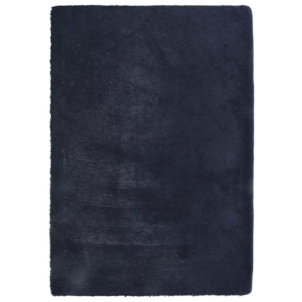 Vidaxx Hochflorteppich Navarra 120x170 cm Polyester Marineblau