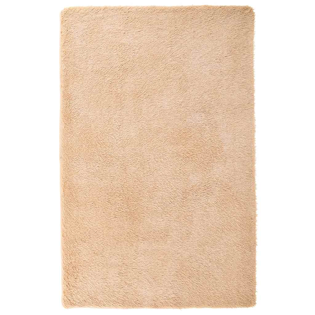 Vidaxx deep pile rug navarra 130x200 cm polyester beige