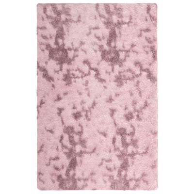 Vidaxx Hochflorteppich Navarra 130x200 cm Polyester Altrosa