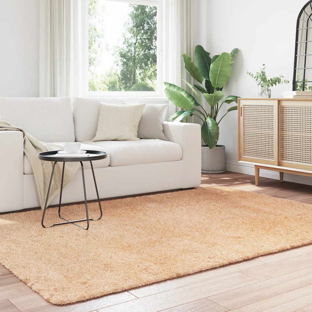 Vidaxx Hochflorteppich Navarra 160x230 cm Polyester Beige