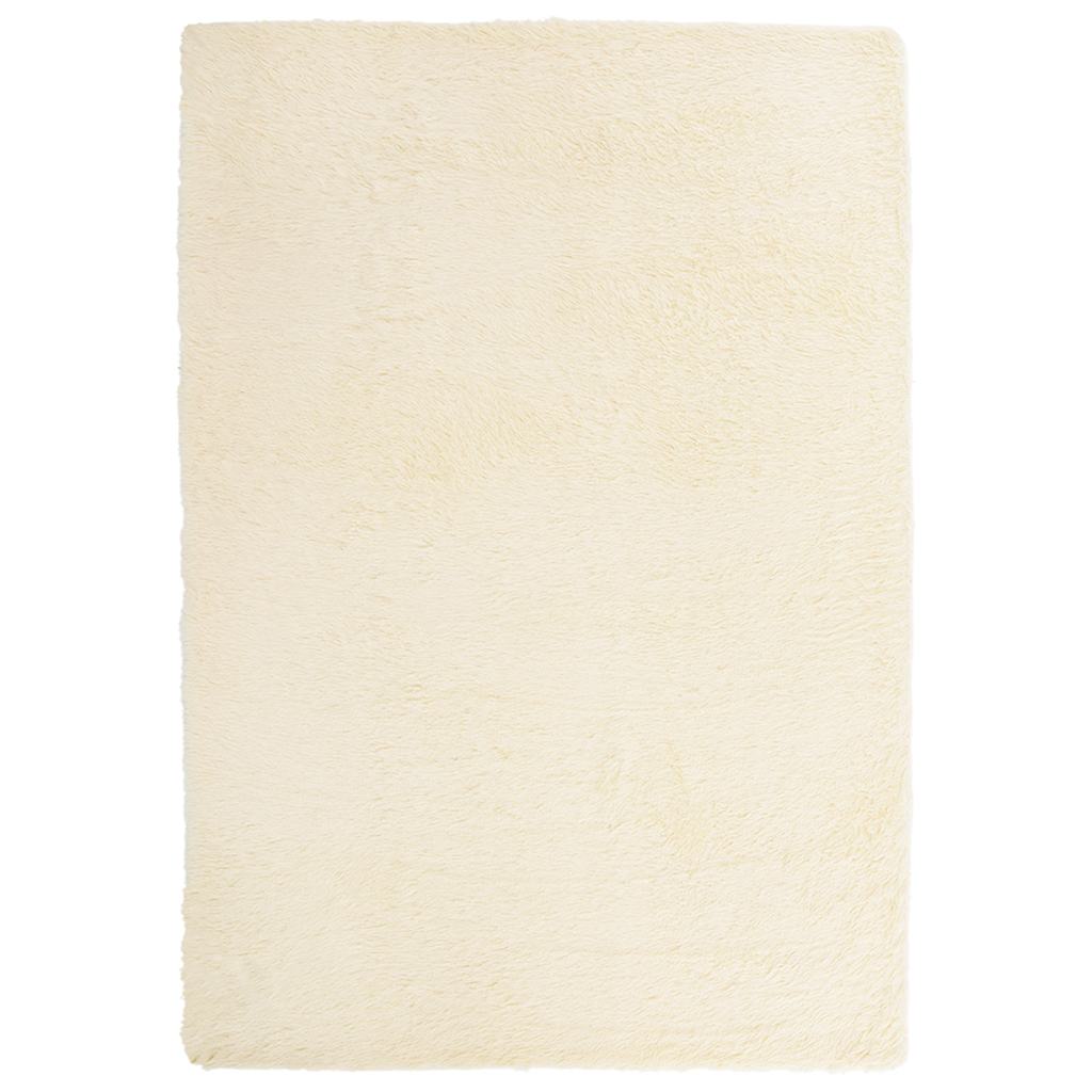 Vidaxx Hochflorteppich Navarra 160x230 cm Polyester cremefarben