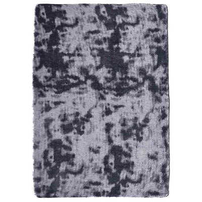 Vidaxx Hochflorteppich Navarra 160x230 cm Polyester dunkelgrau