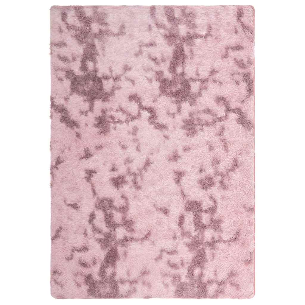 Vidaxx Hochflorteppich Navarra 160x230 cm Polyester Altrosa