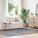 Vidaxx Hochflorteppich Navarra 160x230 cm Polyester hellgrau