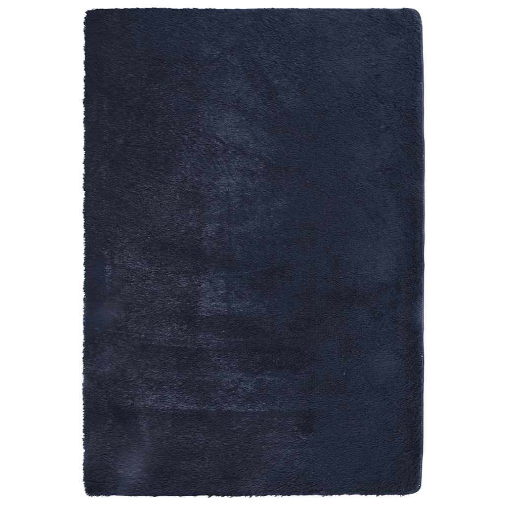 Vidaxx Hochflorteppich Navarra 160x230 cm Polyester Marineblau