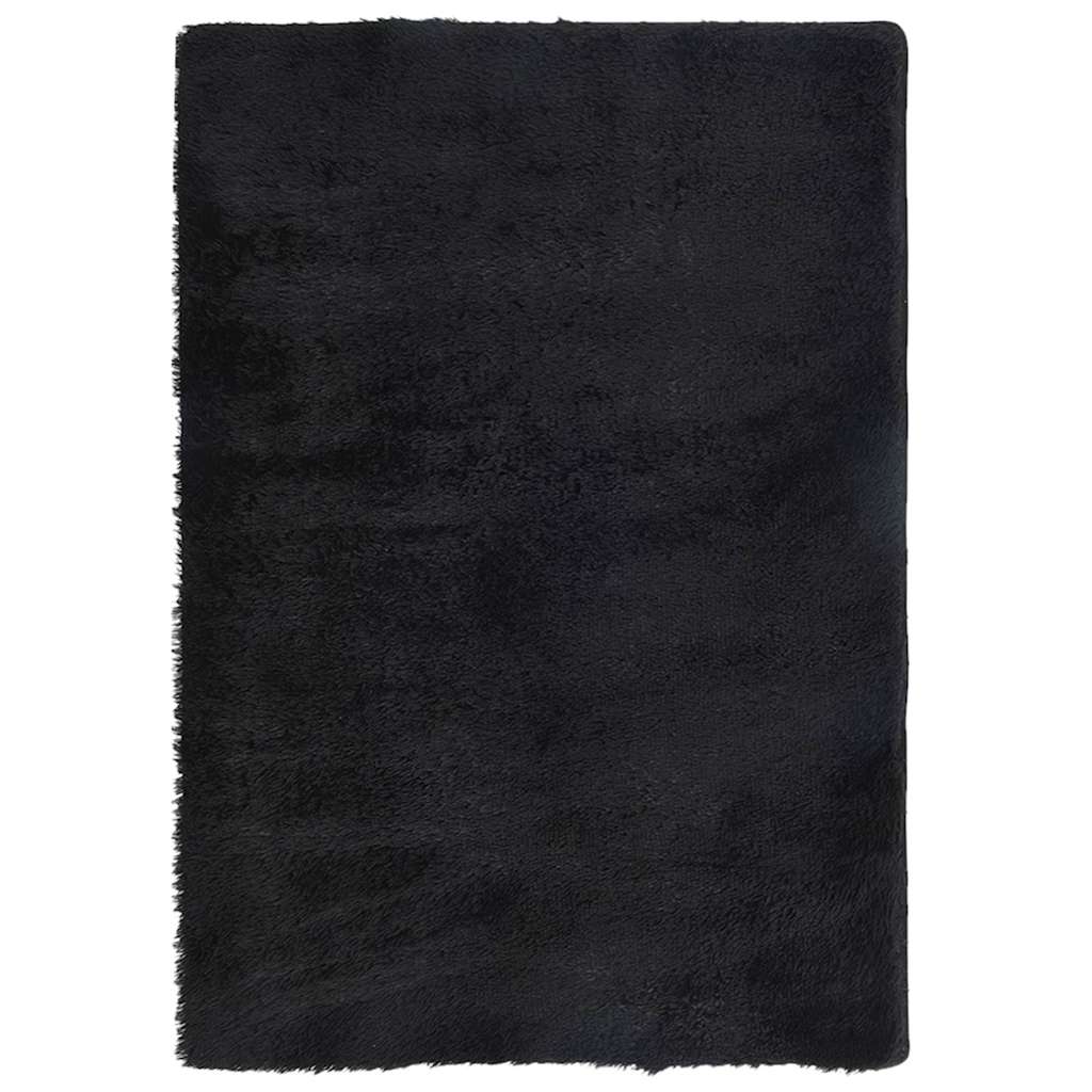 Vidaxx Hochflorteppich Navarra 200x290 cm Polyester schwarz