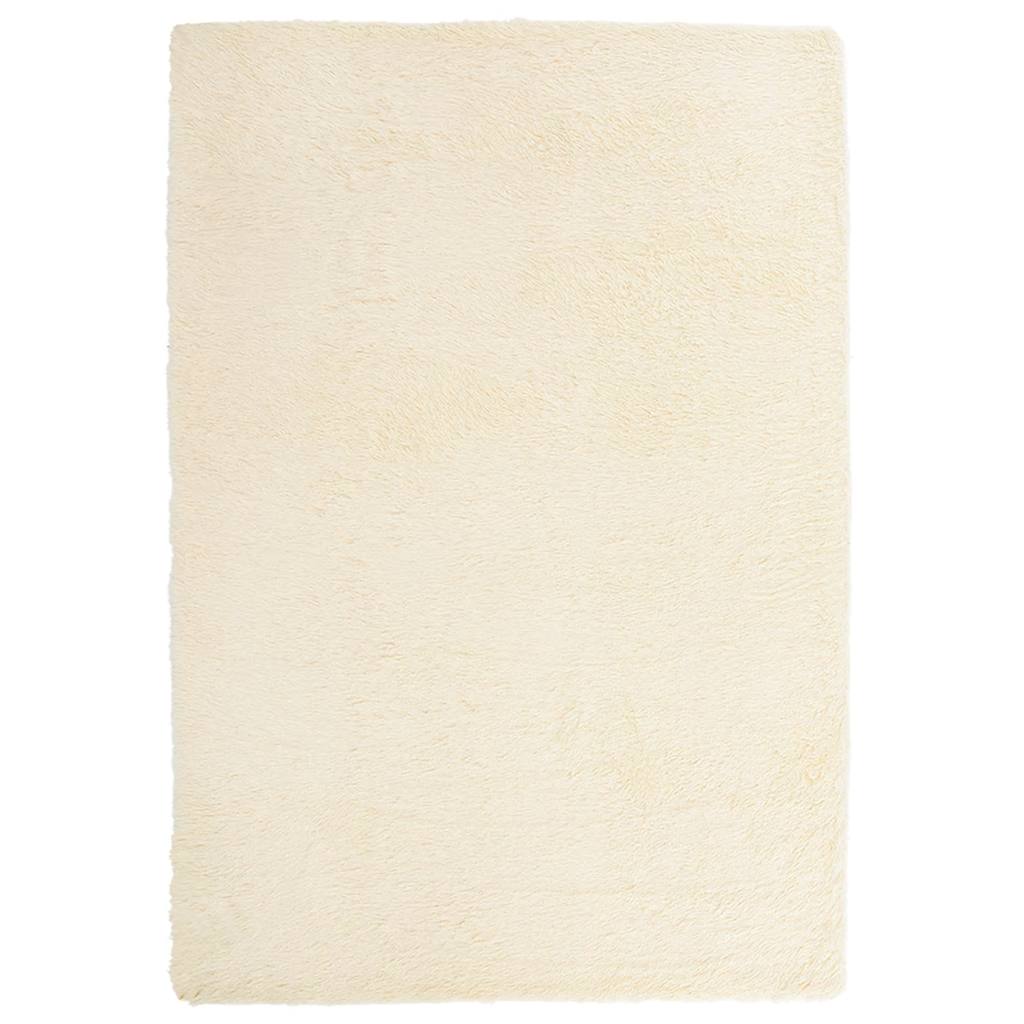 Vidaxx Hochflorteppich Navarra 200x290 cm Polyester cremefarben