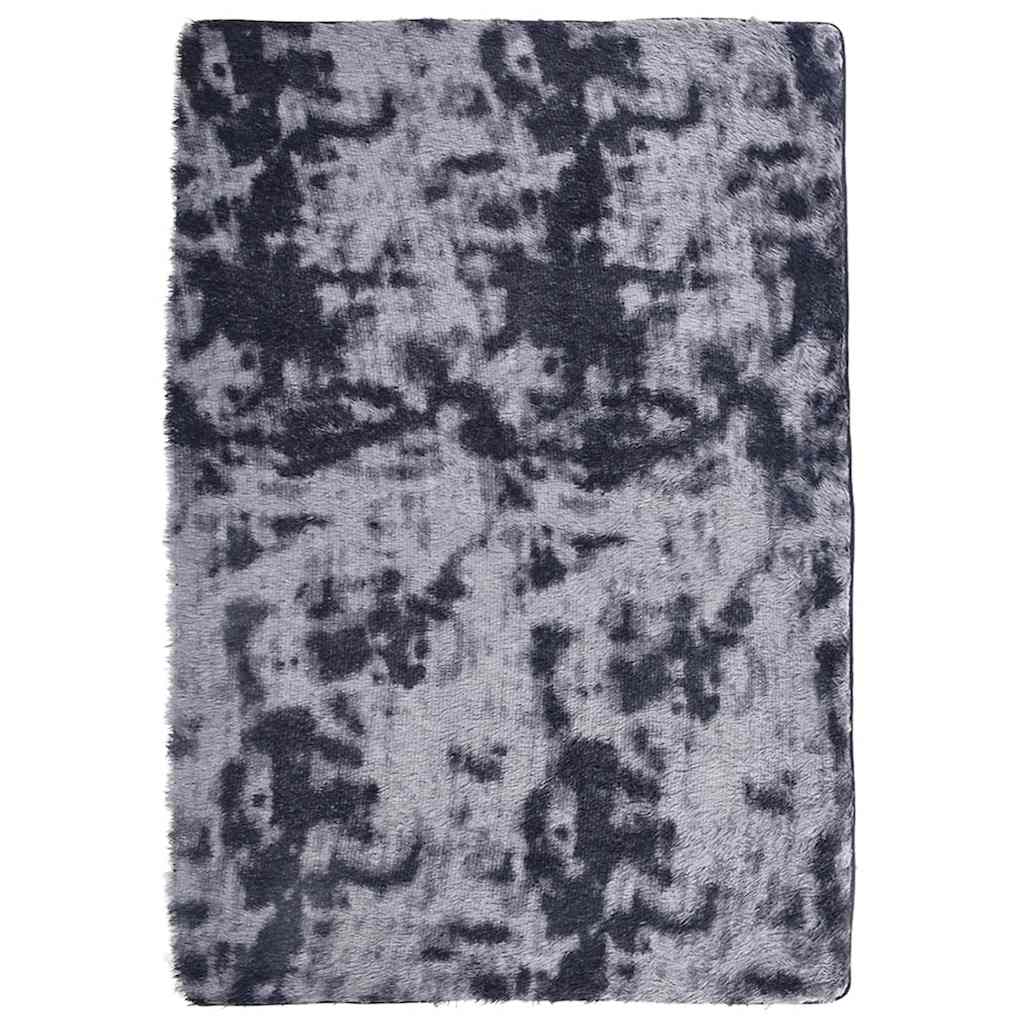 Vidaxx Hochflorteppich Navarra 200x290 cm Polyester dunkelgrau