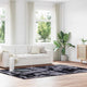 Vidaxx Hochflorteppich Navarra 200x290 cm Polyester dunkelgrau