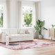 Vidaxx Hochflorteppich Navarra 200x290 cm Polyester Altrosa