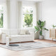 Vidaxx Hochflorteppich Navarra 200x290 cm Polyester Silbergrau