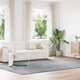 Vidaxx Hochflorteppich Navarra 240x340 cm Polyester hellgrau
