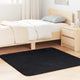 Vidaxx Hochflorteppich Navarra 120x120 cm Polyester schwarz