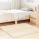 Vidaxx Hochflorteppich Navarra 120x120 cm Polyester cremefarben