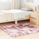 Vidaxx Hochflorteppich Navarra 120x120 cm Polyester Altrosa