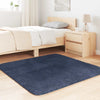 Vidaxx Hochflorteppich Navarra 120x120 cm Polyester Marineblau
