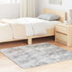Vidaxx Hochflorteppich Navarra 120x120 cm Polyester Silbergrau