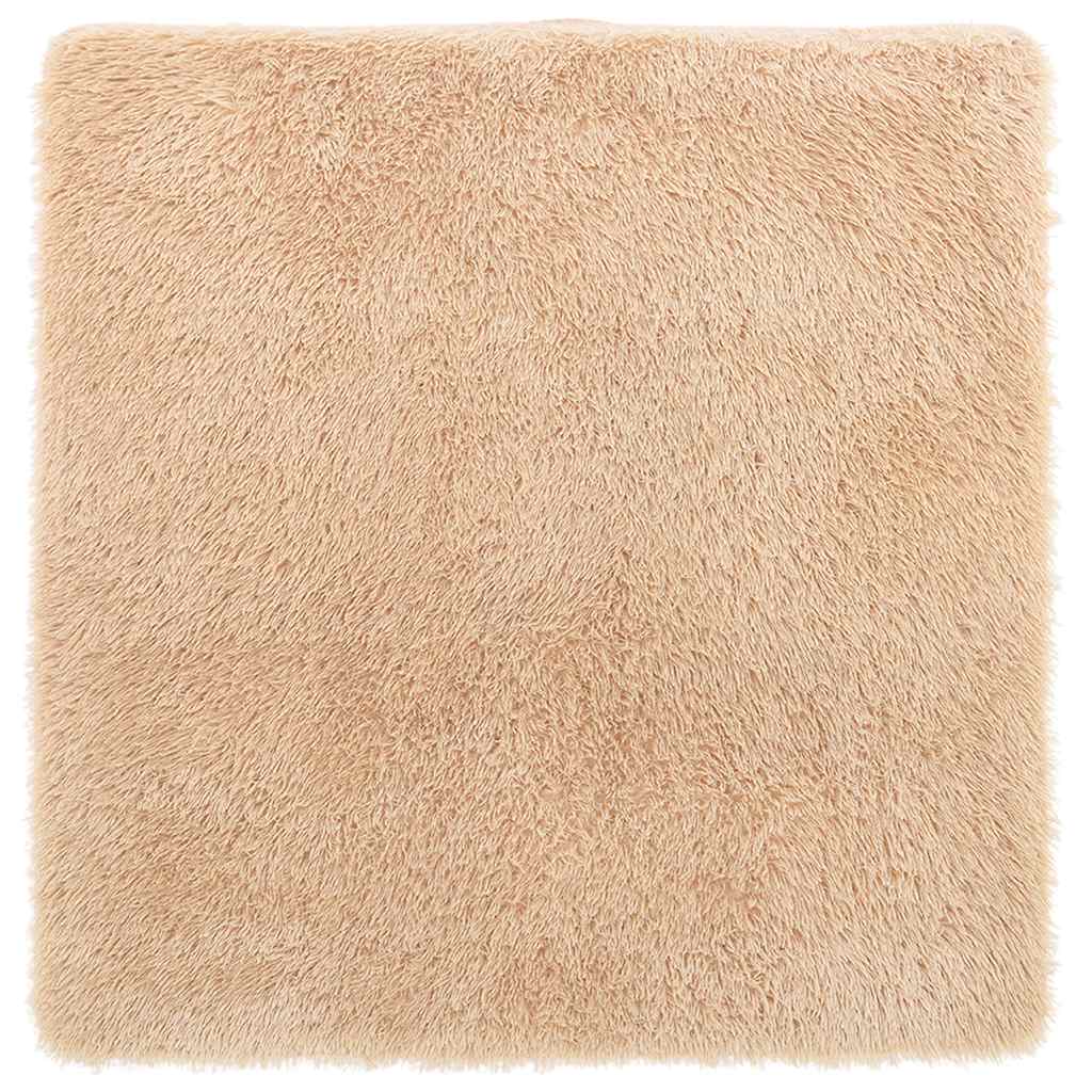 Vidaxx Hochflorteppich Navarra 160x160 cm Polyester Beige