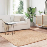 Vidaxx Hochflorteppich Navarra 160x160 cm Polyester Beige - afbeelding 3